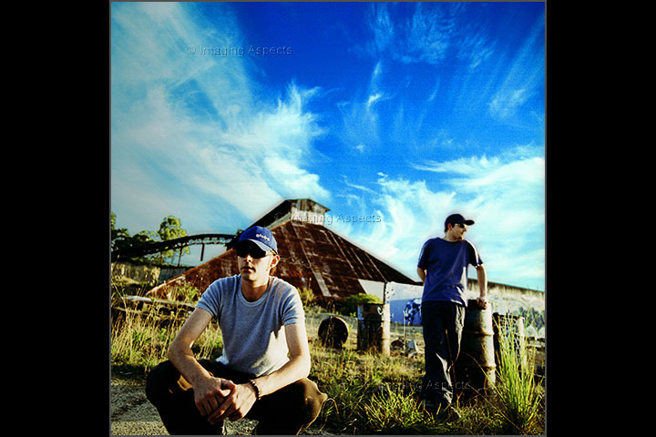 Drum 'n' Bass produces Mandrax + Druid Tek at a decommissioned brickworks in Box Hill, Victoria, Australia.