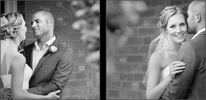 Romantic photos of the bride and groom at McCormick House: Willow Creek Winery in Merricks North, Victoria.